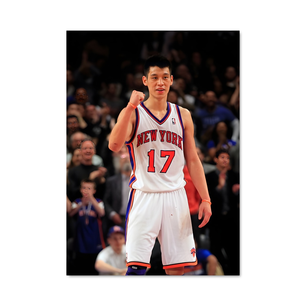 Poster Jeremy de lin – affiche Basketball